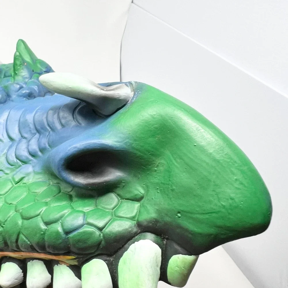 Hyde and‎ Eek! Boutique Adult Deluxe Dragon Mask Costume Green